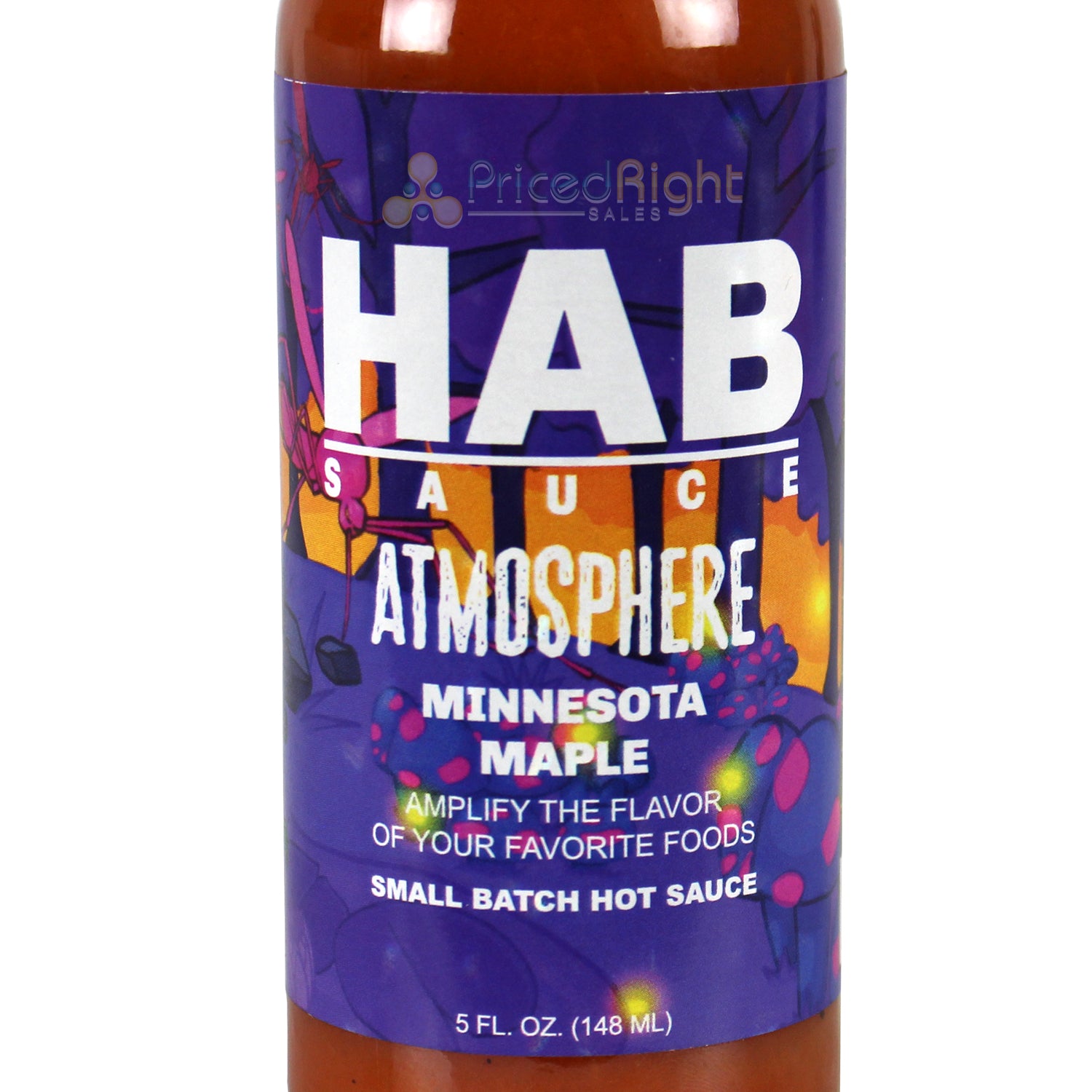 HAB Sauce Minnesota Maple Habanero Atmosphere Collaboration Vegan Small Batch