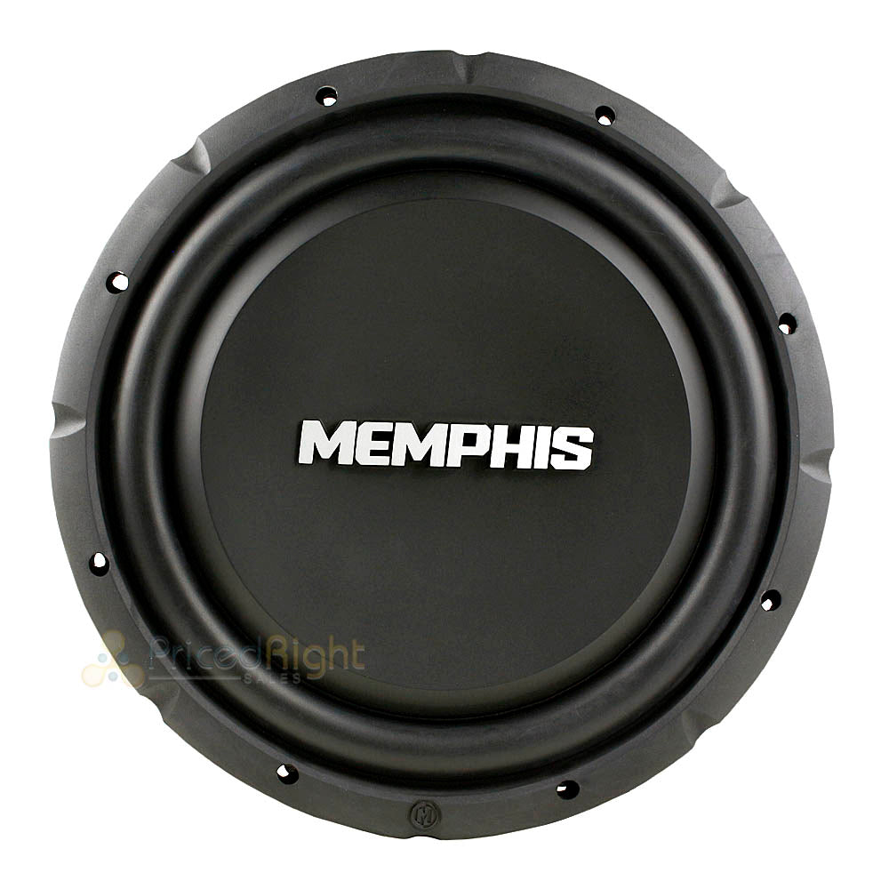 Shallow 12" Subwoofers 500W Dual 4 Ohm Street Reference SRXS1244 2 Pack Memphis