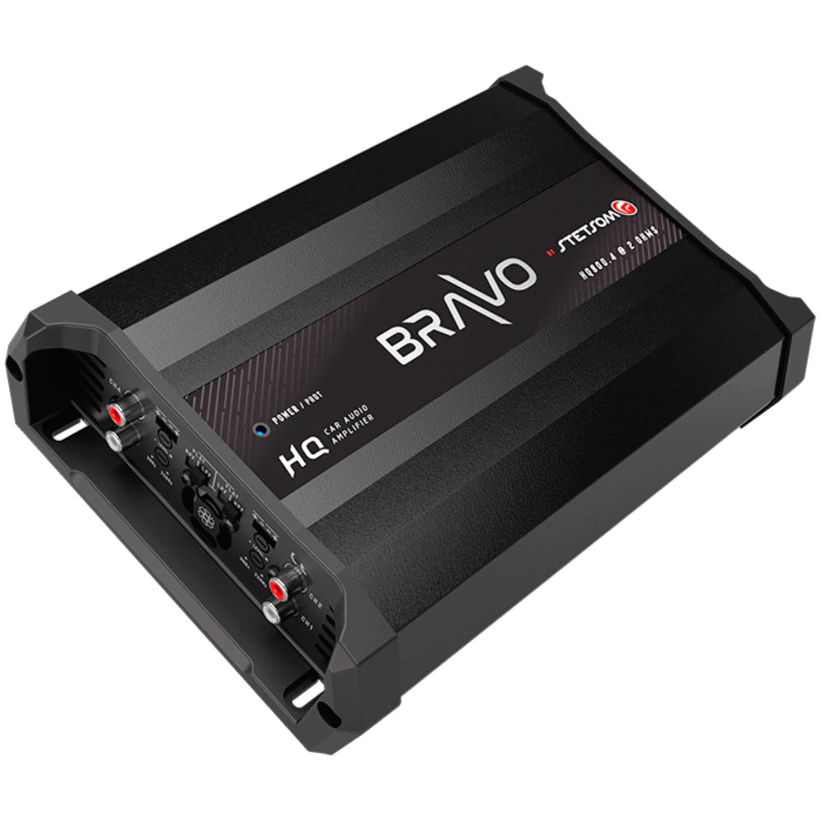 Stetsom Bravo HQ 800.4 Car Audio 4 Channel Amplifier 2 Ohm 800 Watts RMS HQ800.4