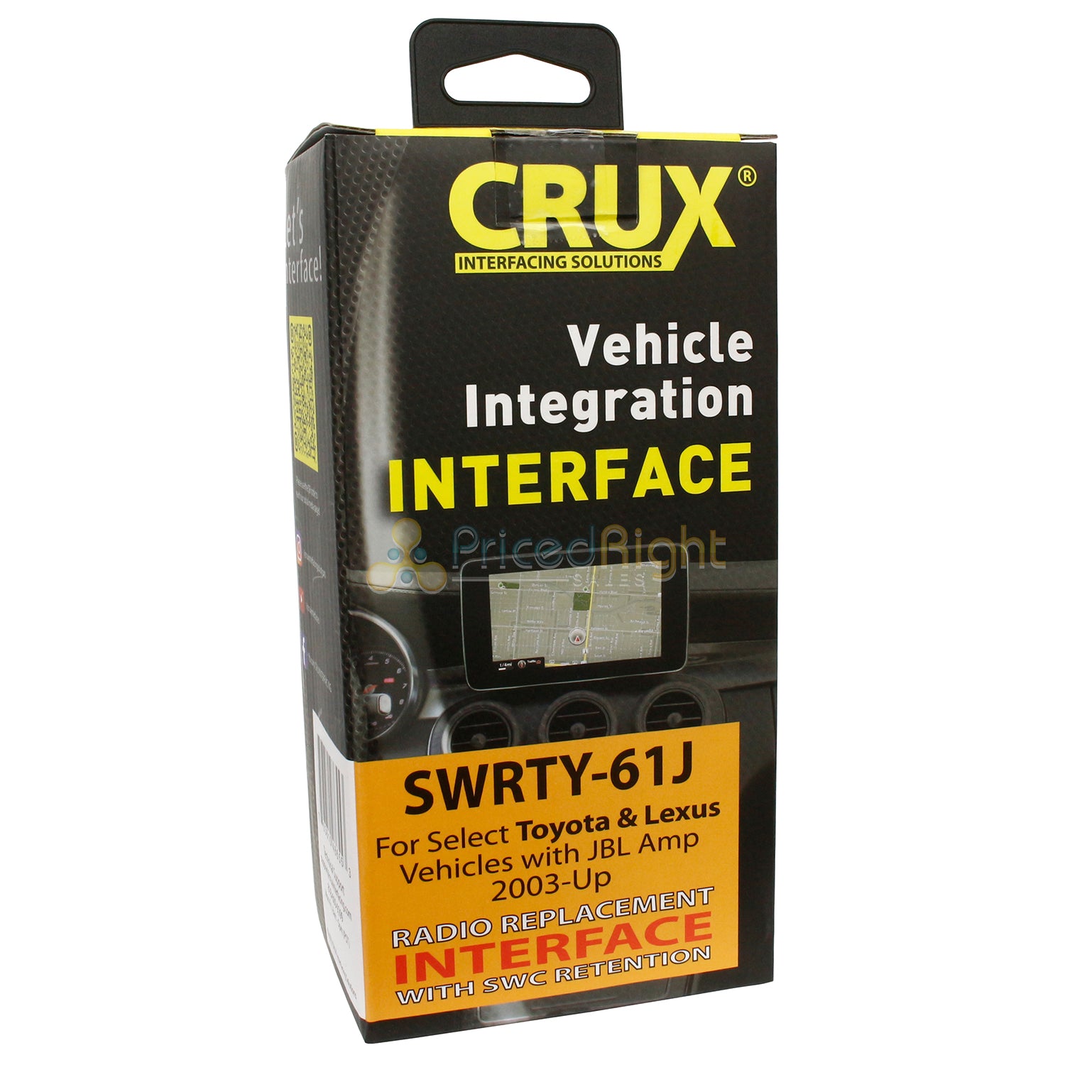 Crux SWRTY-61J Radio Replacement SWC JBL Retention For 2003-Up Toyota Lexus
