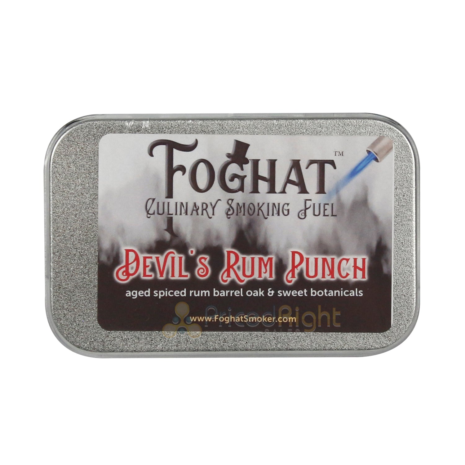 Foghat Culinary Smoking Fuel Devil's Rum Punch Sweet & Spicy All-Natural 4 Ounce