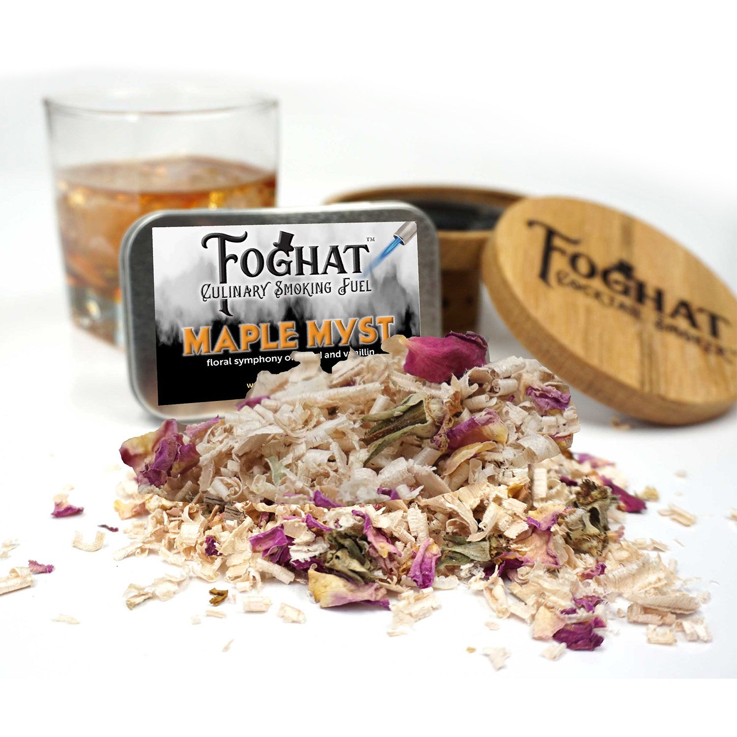 Foghat Culinary Smoking Fuel Maple Myst Floral & Vanilla All-Natural 4 Ounce