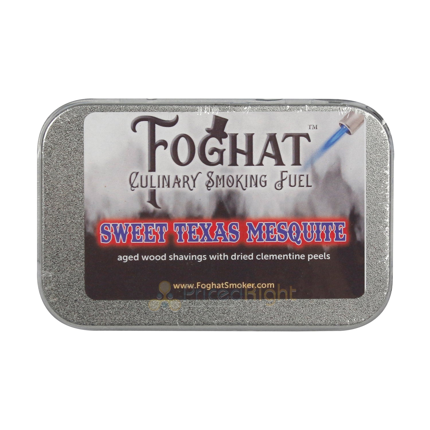 Foghat Culinary Smoking Fuel Sweet Texas Mesquite W/ Clementine All-Natural 4oz