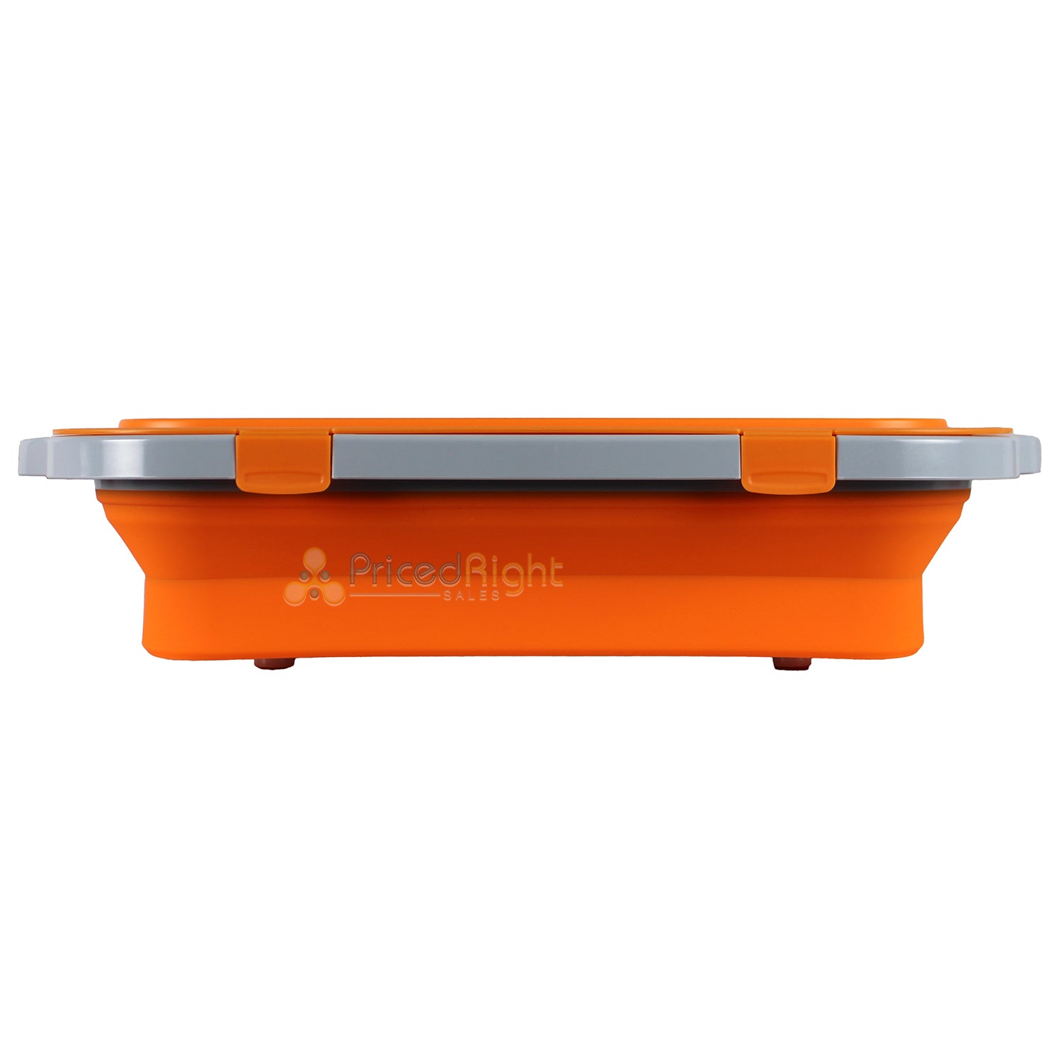 Drip EZ Large BBQ Prep Tub V2 with Locking Lid Cutting Board Orange TUBV2-1-OR