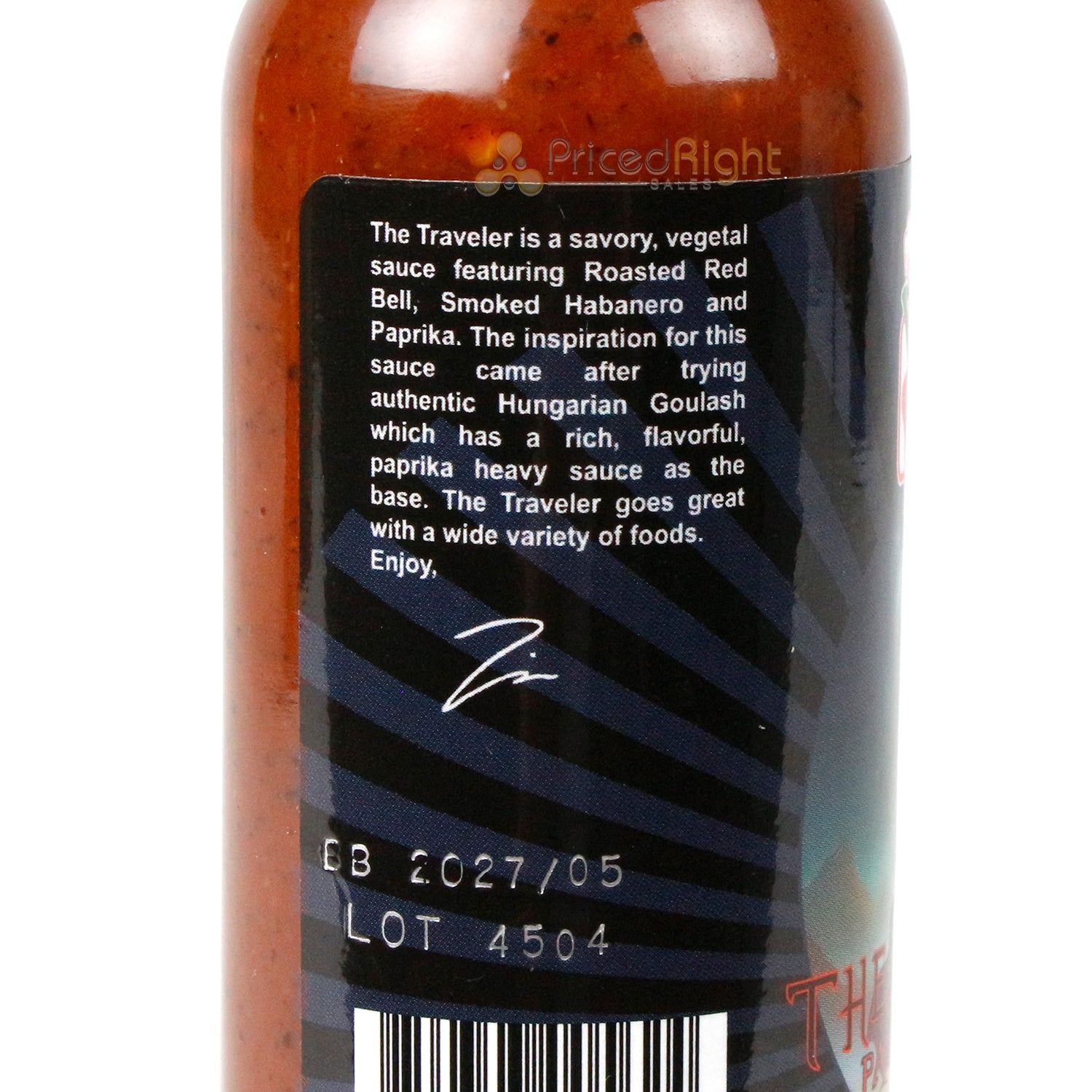 Volcanic Pepper The Traveler Paprika Hot Sauce 5 oz Medium Heat