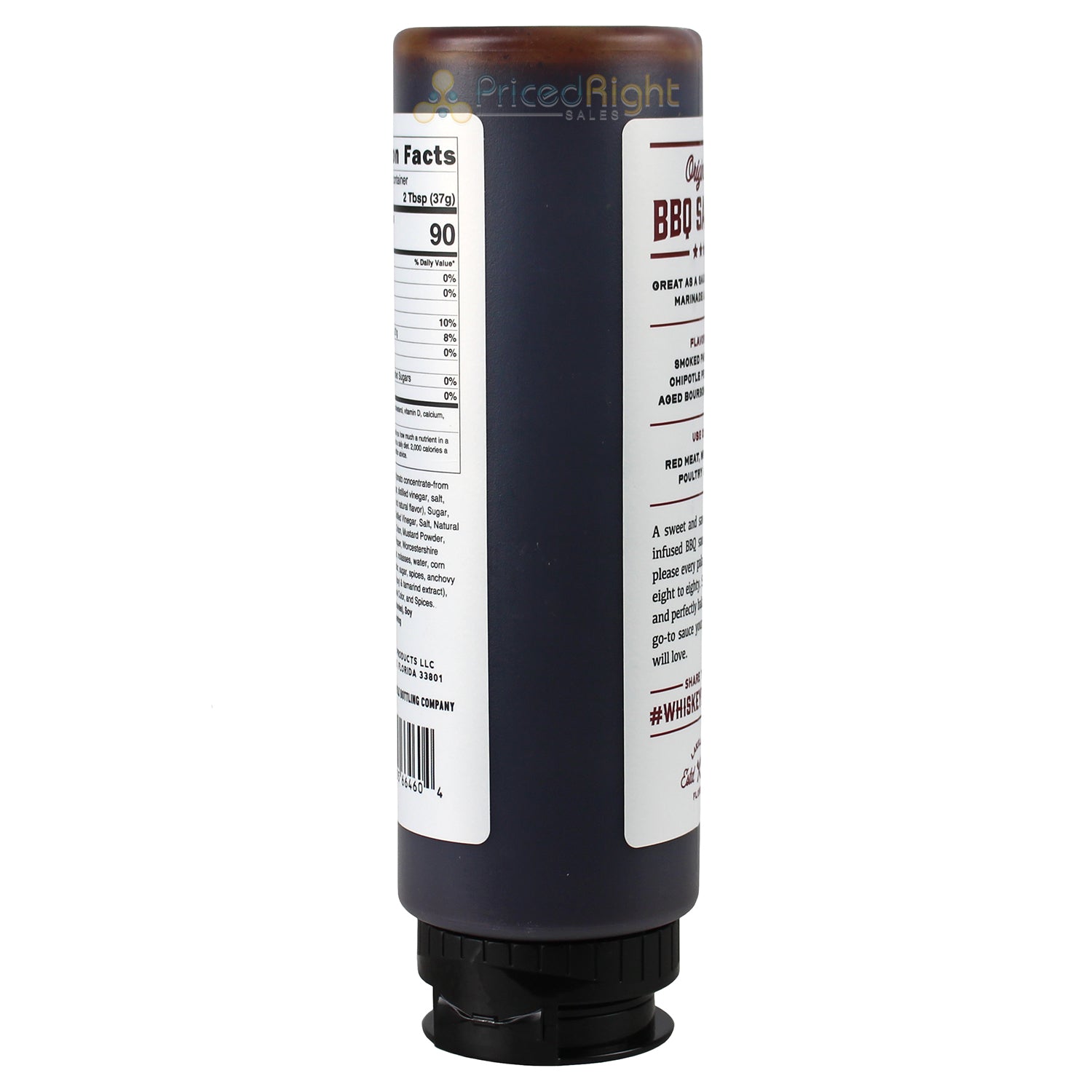 Whiskey Bent BBQ The House Original BBQ Sauce 21 Oz Paprika Bourbon WBHOUSE