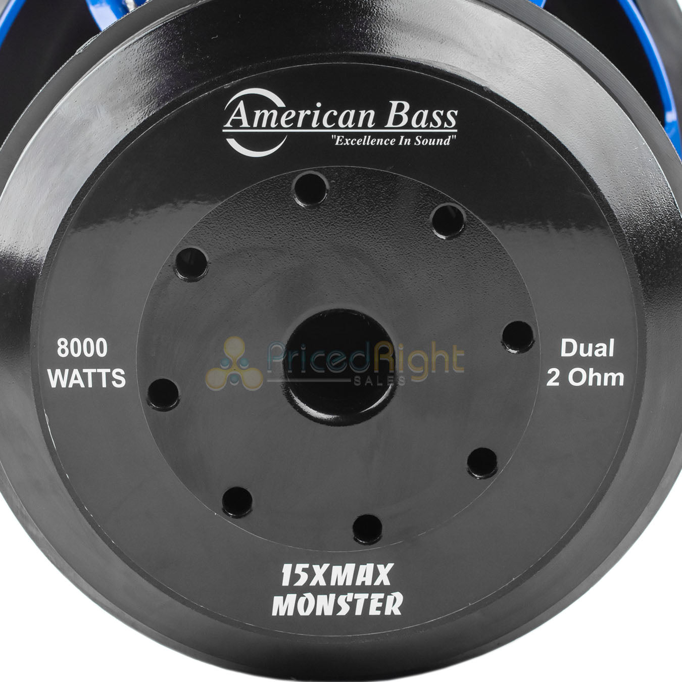 American Bass XMAXXX 15" Subwoofer 8000 Watts Max Dual 2 Ohm X-Max Monster Sub