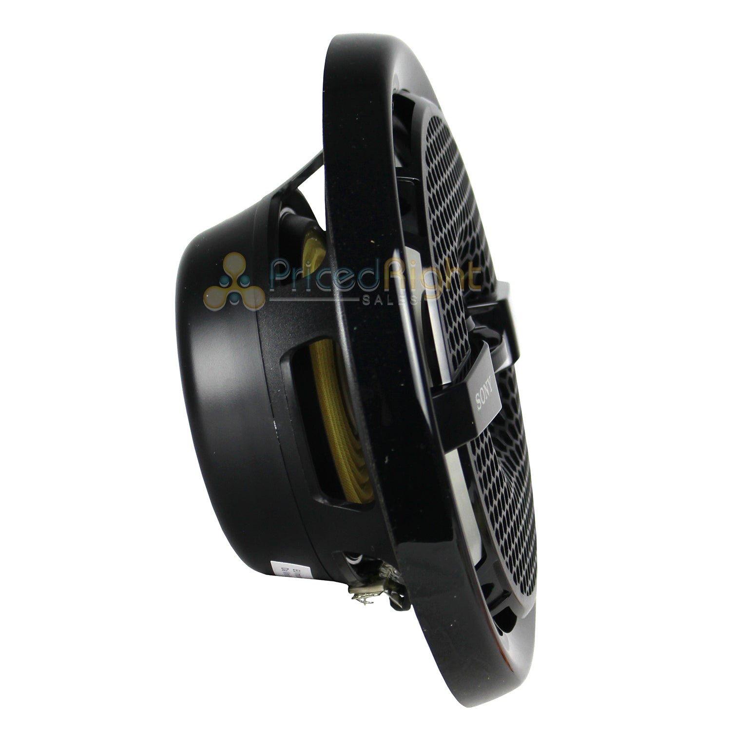 Sony 6.5" Black Marine Powersports Dual Cone Speakers Pair 140W Peak XS MP1611B