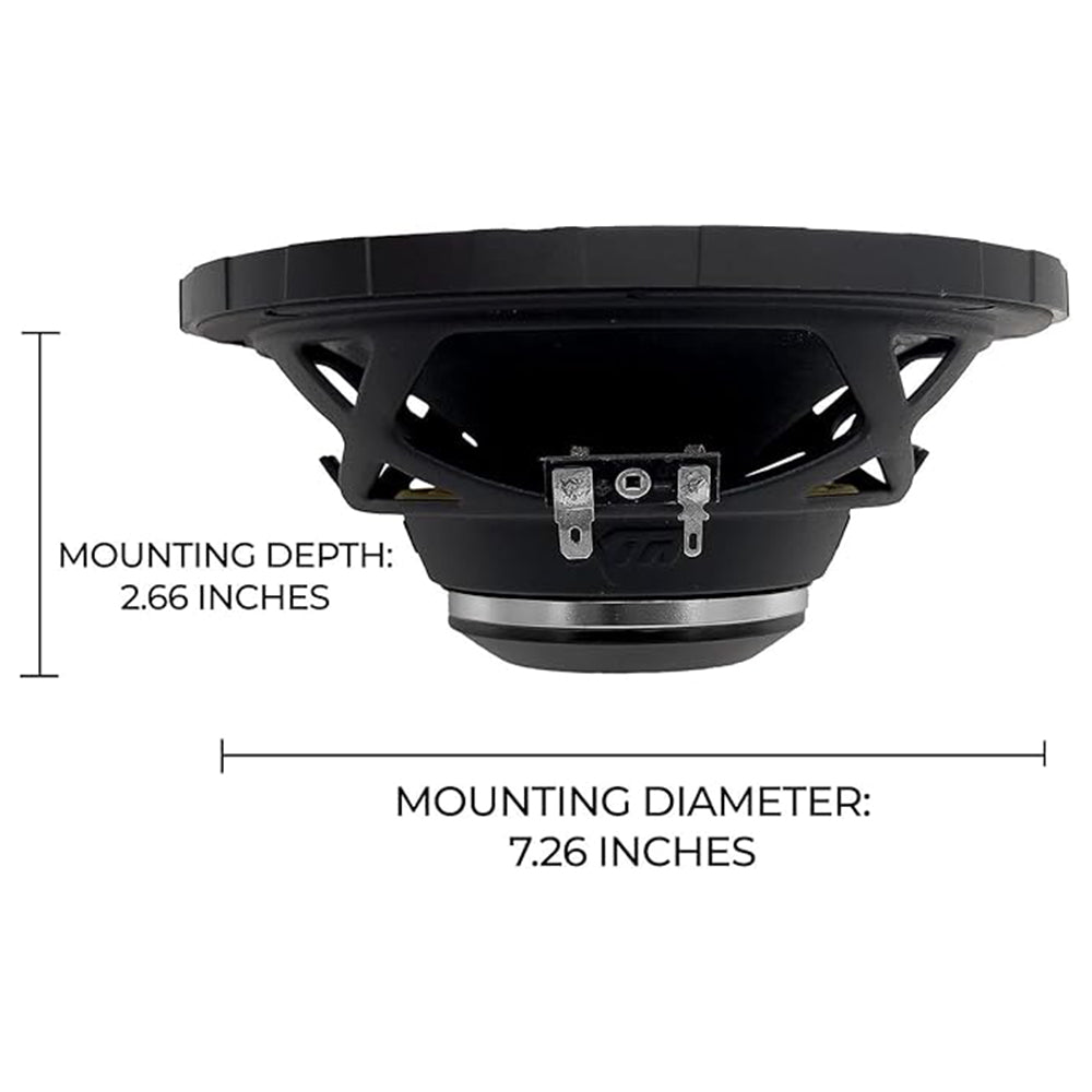 8" Shallow Midrange Speakers 350W RMS 1400W Max 4 Ohm  Orion XTR804NEO