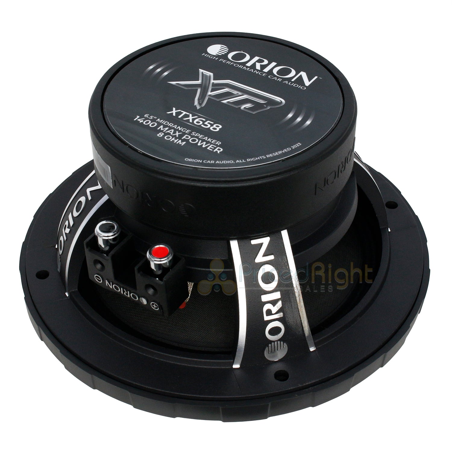 Orion XTX658 6.5" High Performance Midrange Car Speaker Pair 8 Ohm 1400W Max