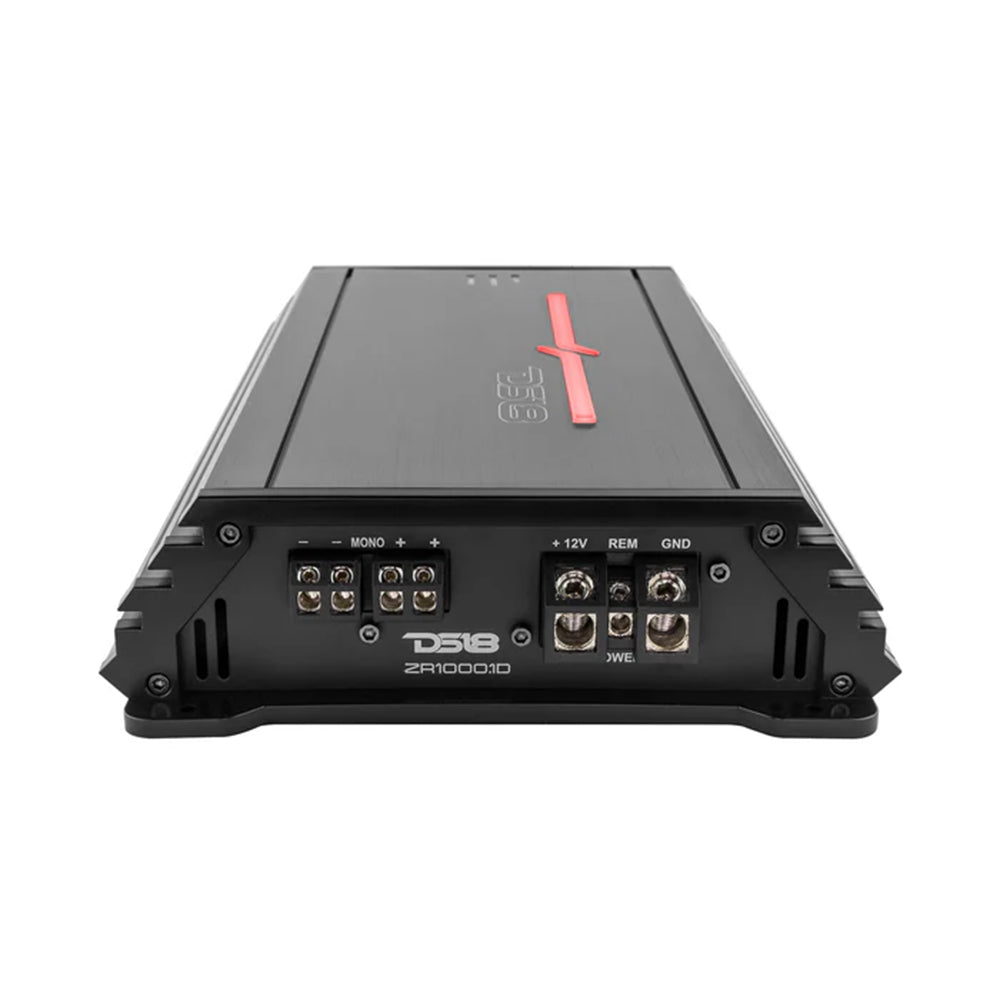 DS18 ZR 1-Channel Class D Amplifier 1000 Watts RMS-1 Ohm ZR1000.1D