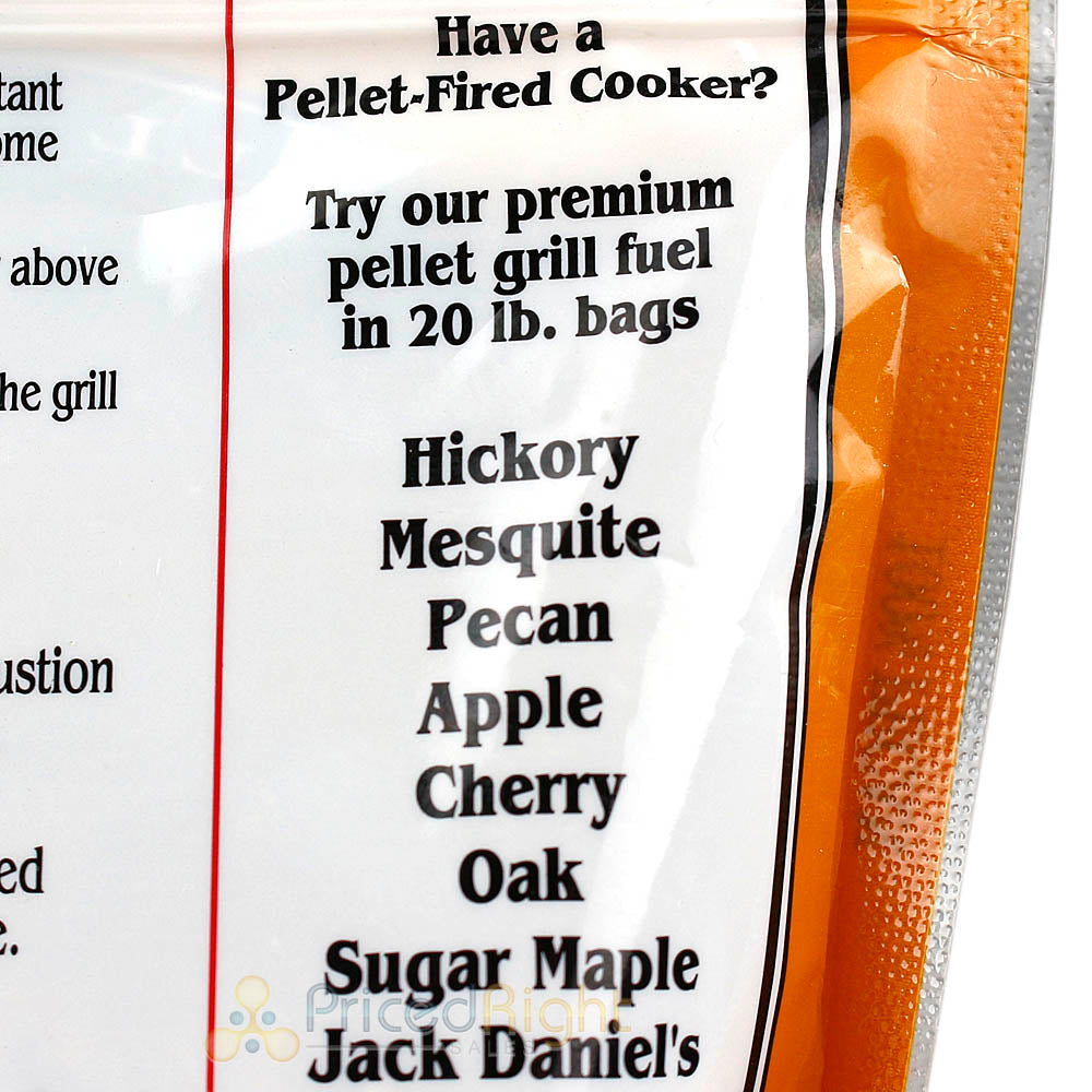 BBQr's Delight Pecan Flavor Cooking Pellets Smoking 1 lb Bag All Natural