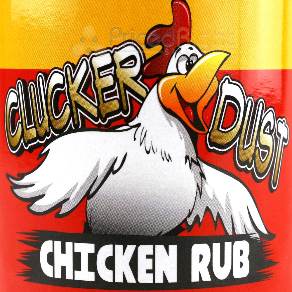 Suckle Busters 14.25 Oz Clucker Dust Dry Bbq Rub Competition Rated Chicken Rub