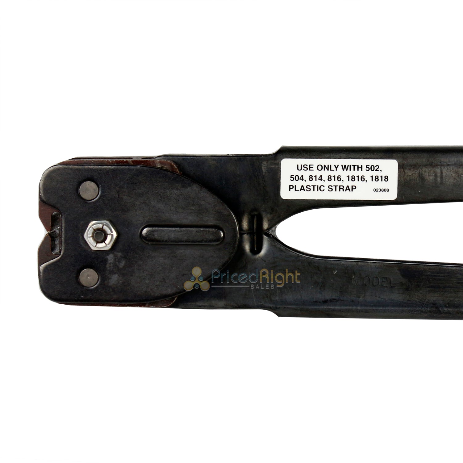 1/2 Inch Steel Package Strap Sealer For .015-.02 Gauge Steel High Tensile Red
