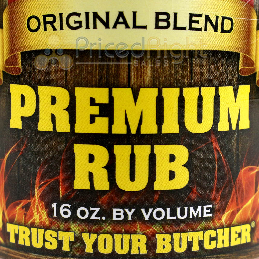 Butcher BBQ 16 Oz Premium Rub & Grilling Addiction Dry Rub Seasoning Gluten Free
