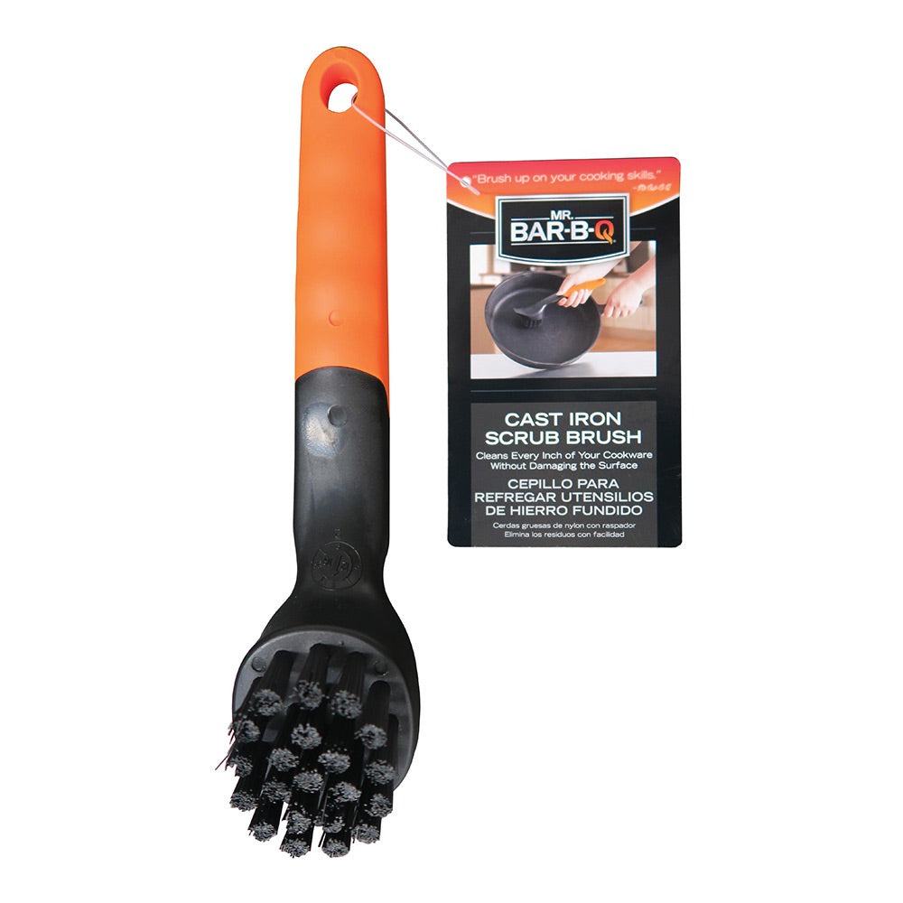 Mr. Bar-B-Q Cast Iron Scrub Brush Cast Iron No Scratch Cleaning 06238Y