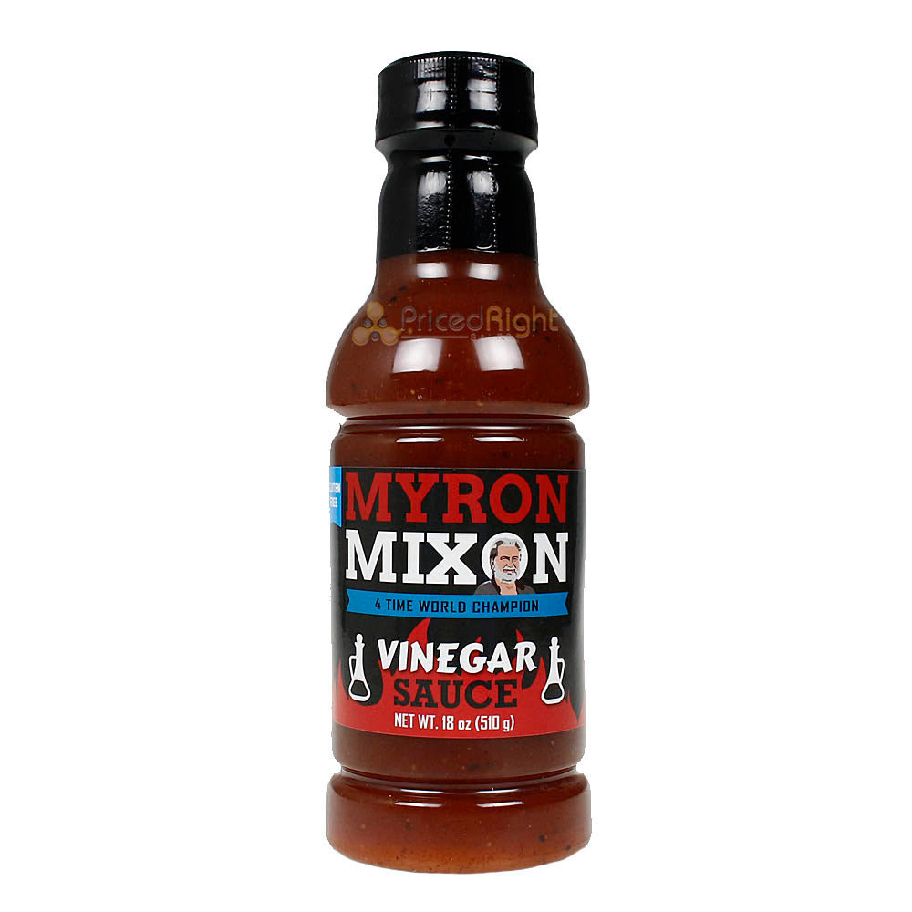Myron Mixon's Southern Classic Vinegar Sauce Made By A 4-Time BBQ Champion 18 oz