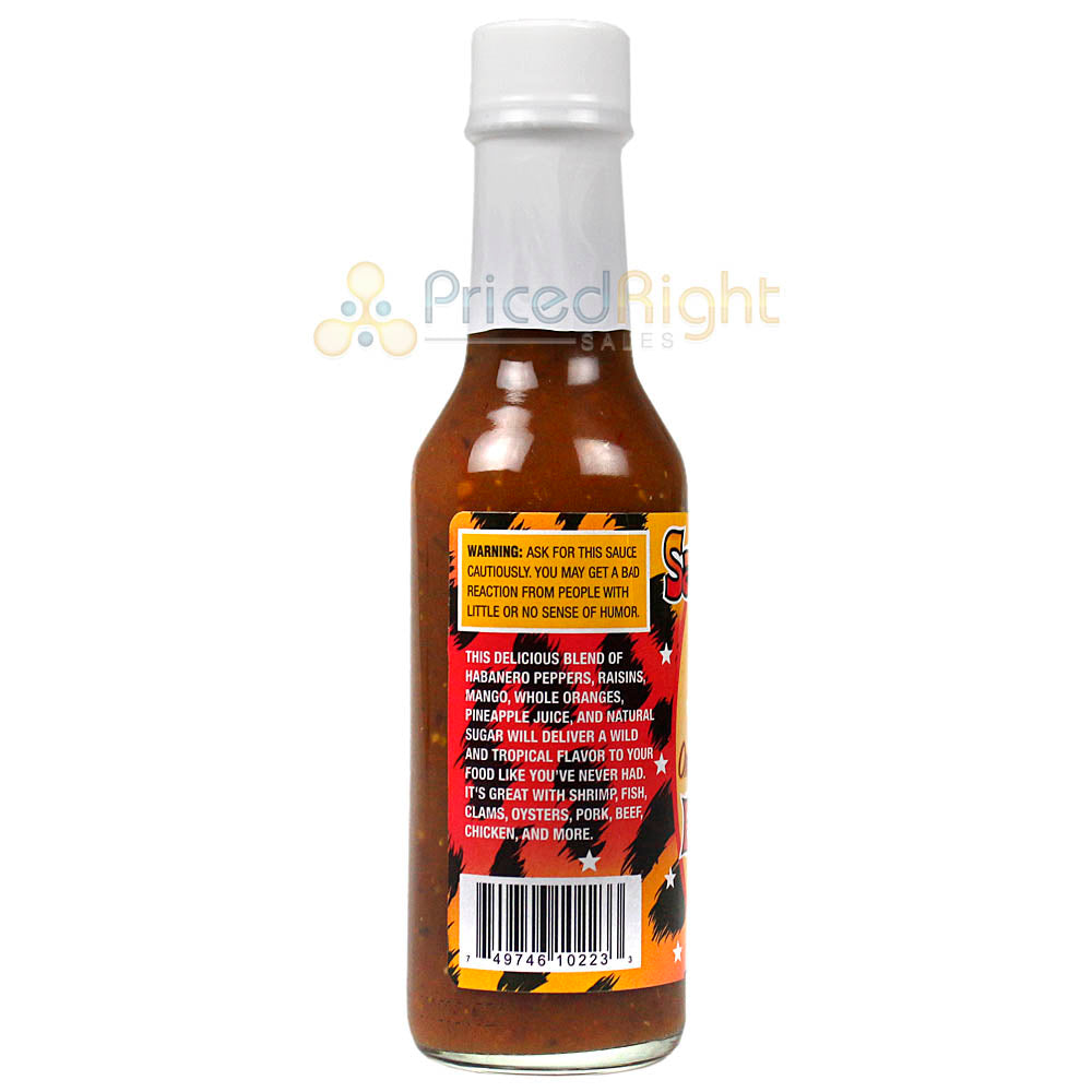Sauce Crafters Sauce Bitch Hot Sauce Habanero Mango Pineapple 5 Oz Bottle