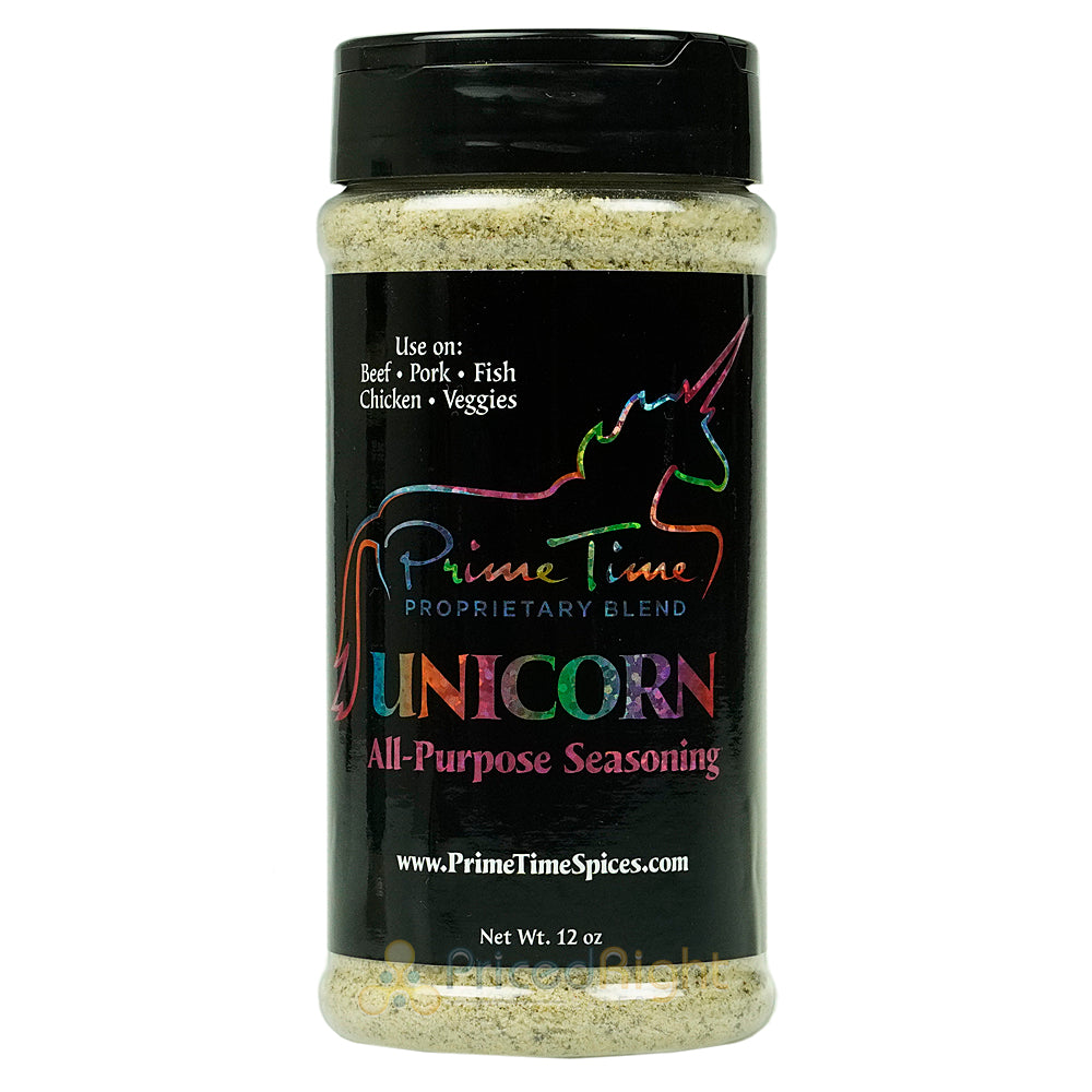 Prime Time Spices' Unicorn All Purpose 12 oz. Seasoning For Any And All Meats