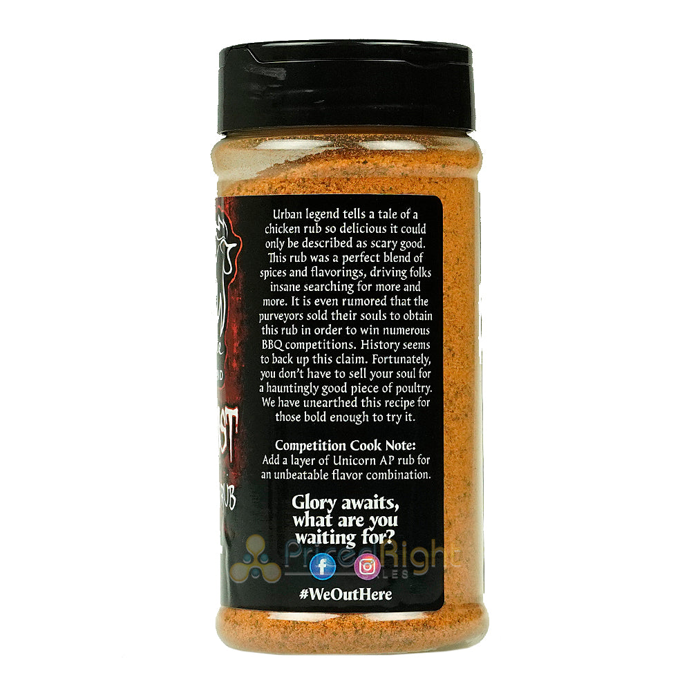 Prime Time Spices' Poultry Geist 11 oz. 0 Calorie Award Winning Chicken Rub