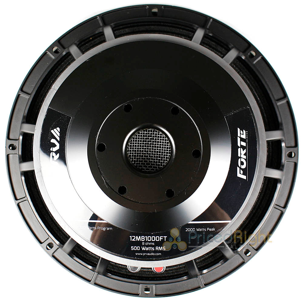 PRV Audio 12" Mid Bass Speaker 1000 Watts Max Power Forte Series 12MB1000FT