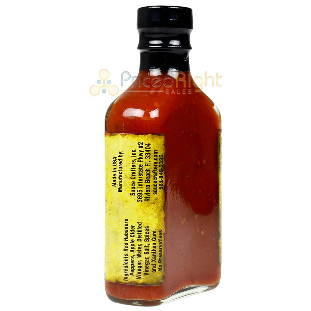 Sauce Crafters Professor Payne Indeass's Wimp Retardant Hot Sauce 5.7 Oz Bottle