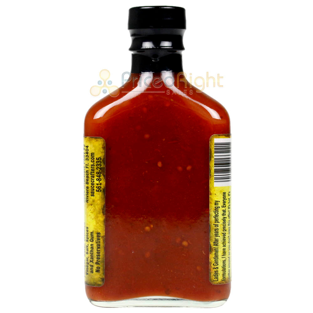 Sauce Crafters Professor Payne Indeass's Wimp Retardant Hot Sauce 5.7 Oz Bottle