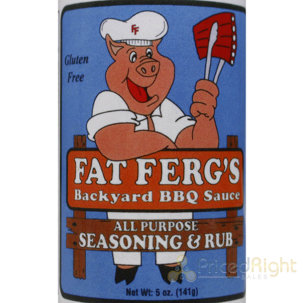 Fat Fergs BBQ All Purpose Seasoning & Rub 5 oz. Shaker Bottle