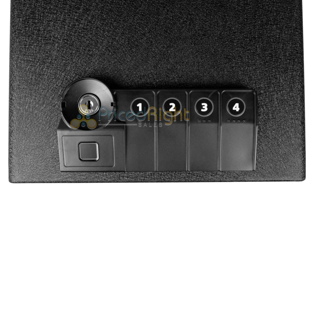 2 Gun Handgun Safe Digital Vault Biometric Digital Keypad Surelock Security Co.