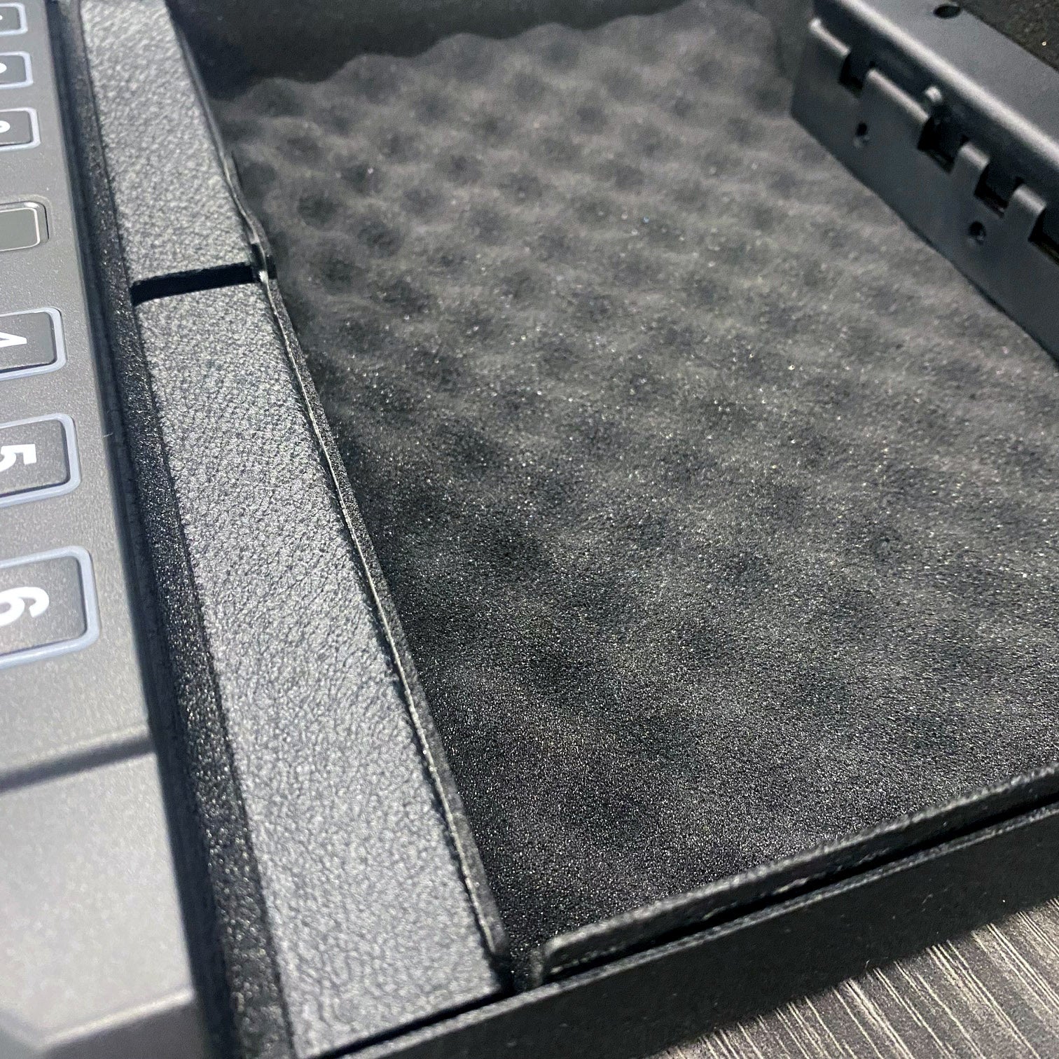 Biometric Handgun Safe Lock Box With Finger Print Scanner and Keypad Surelock