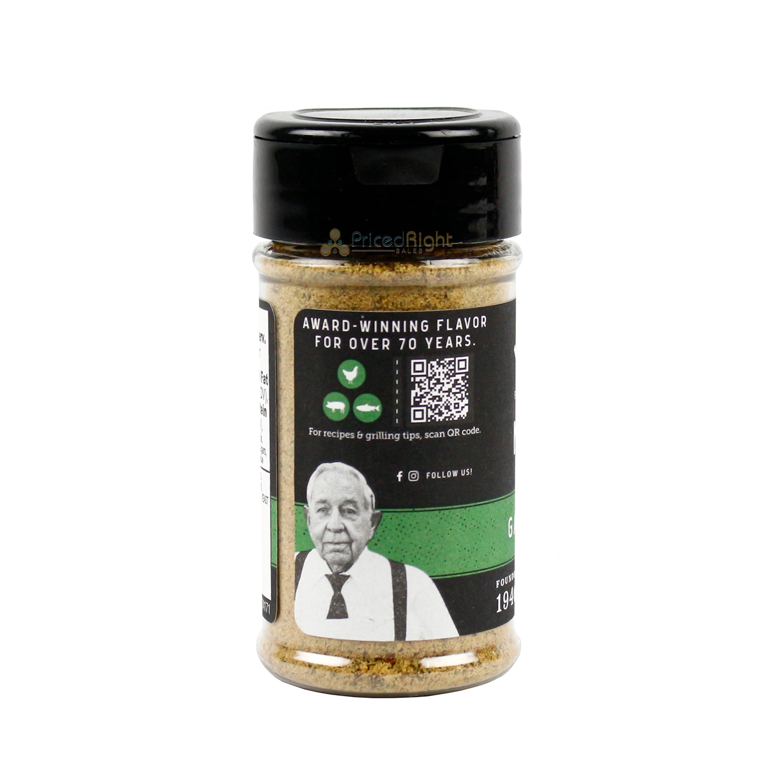 Kinder's No Salt Garlic & Herb Premium Quality Seasoning, 2.4oz