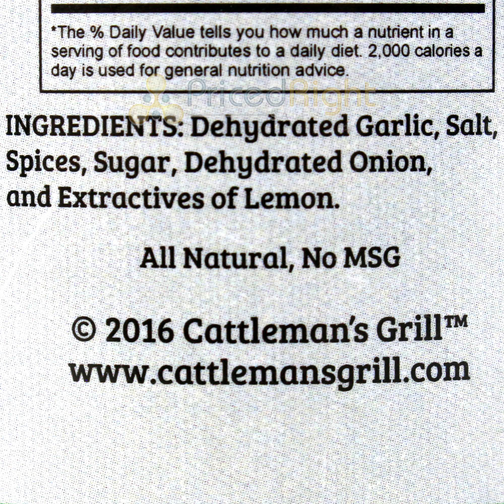 Cattleman's Grill Ranchero Chicken & Pork Seasoning 11.8 Oz Bottle Savory Blend