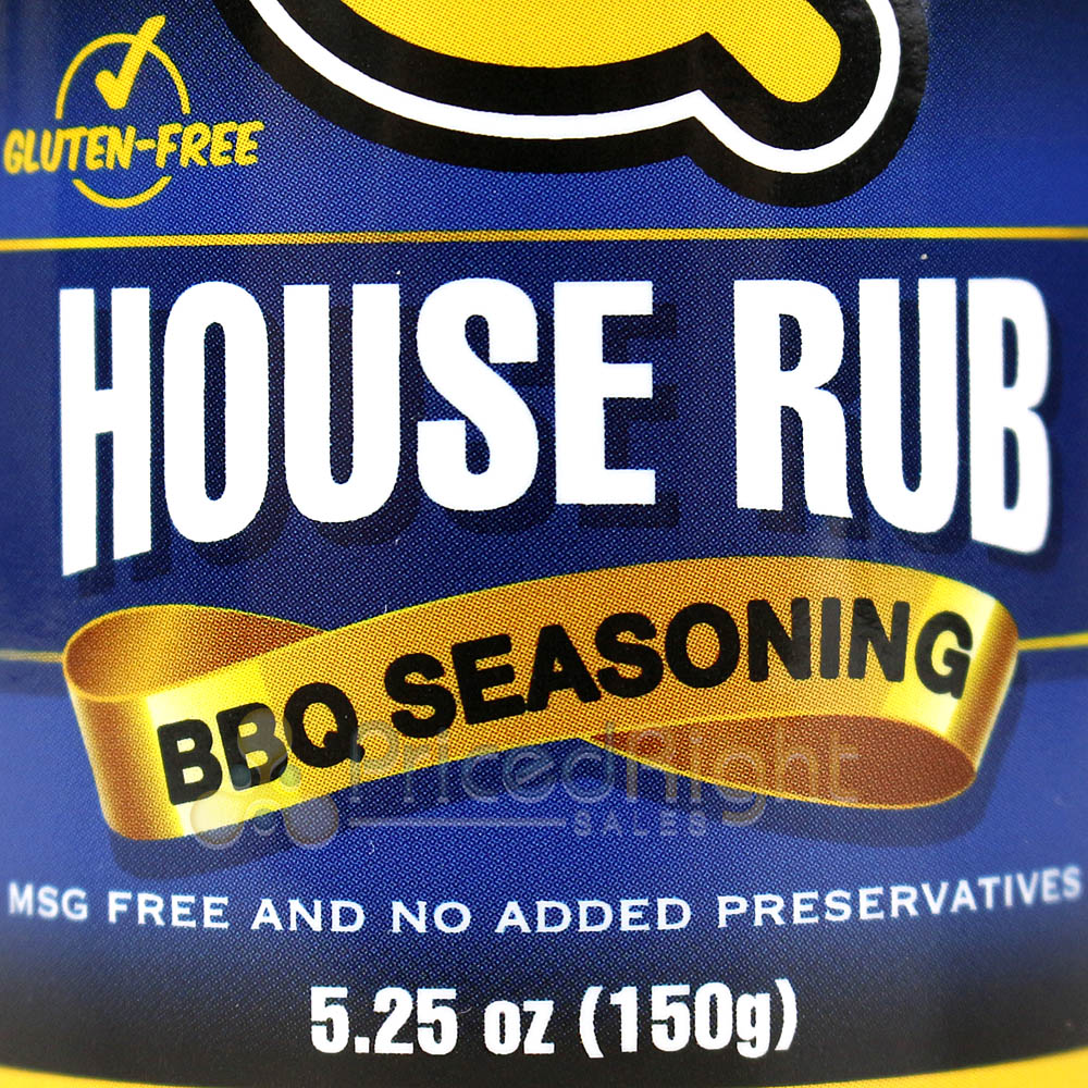 House of Q House Rub Bbq Seasoning 6 oz. Bottle Gluten Free & Msg Free Spice