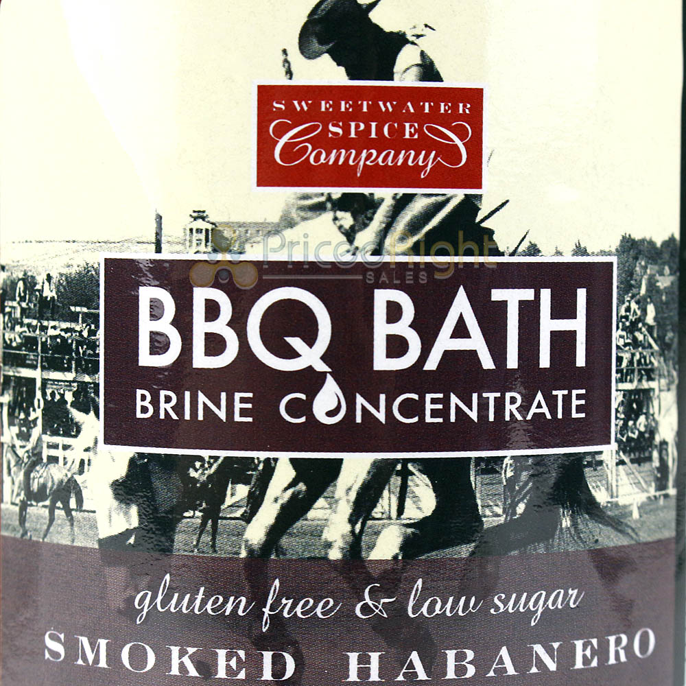 Sweetwater Spice Company Smoked Habanero Brine Concentrate 16 Oz. All Natural