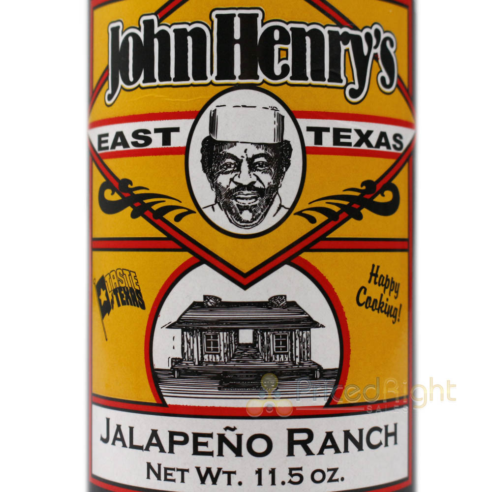 John Henry's Jalapeno Ranch Rub Seasoning Ribs Brisket Veggies 11.5 Oz Bottle