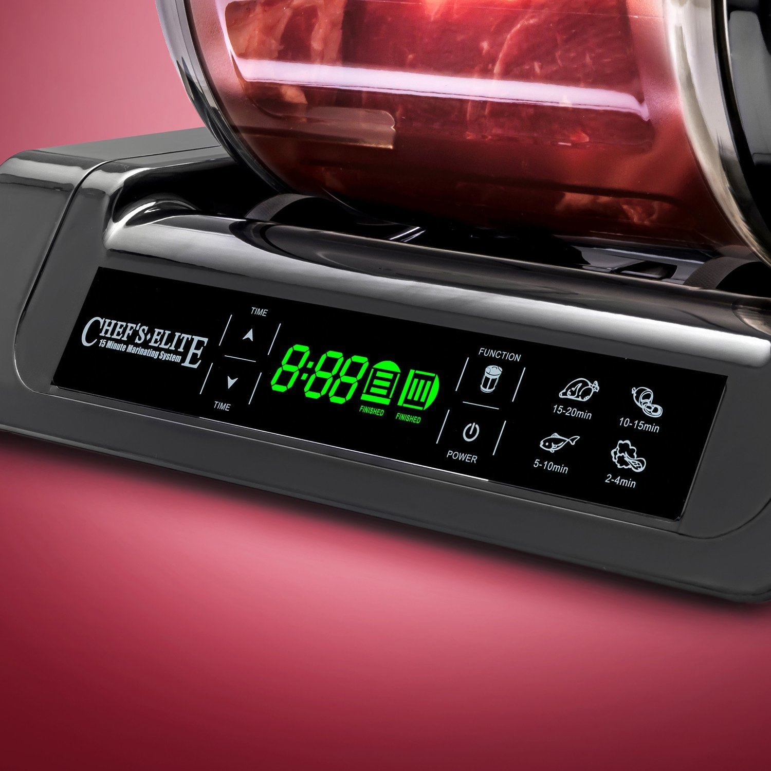 STX Chef's Elite 15 Minute Vacuum-Sealing And Marinating 10lb Capacity System