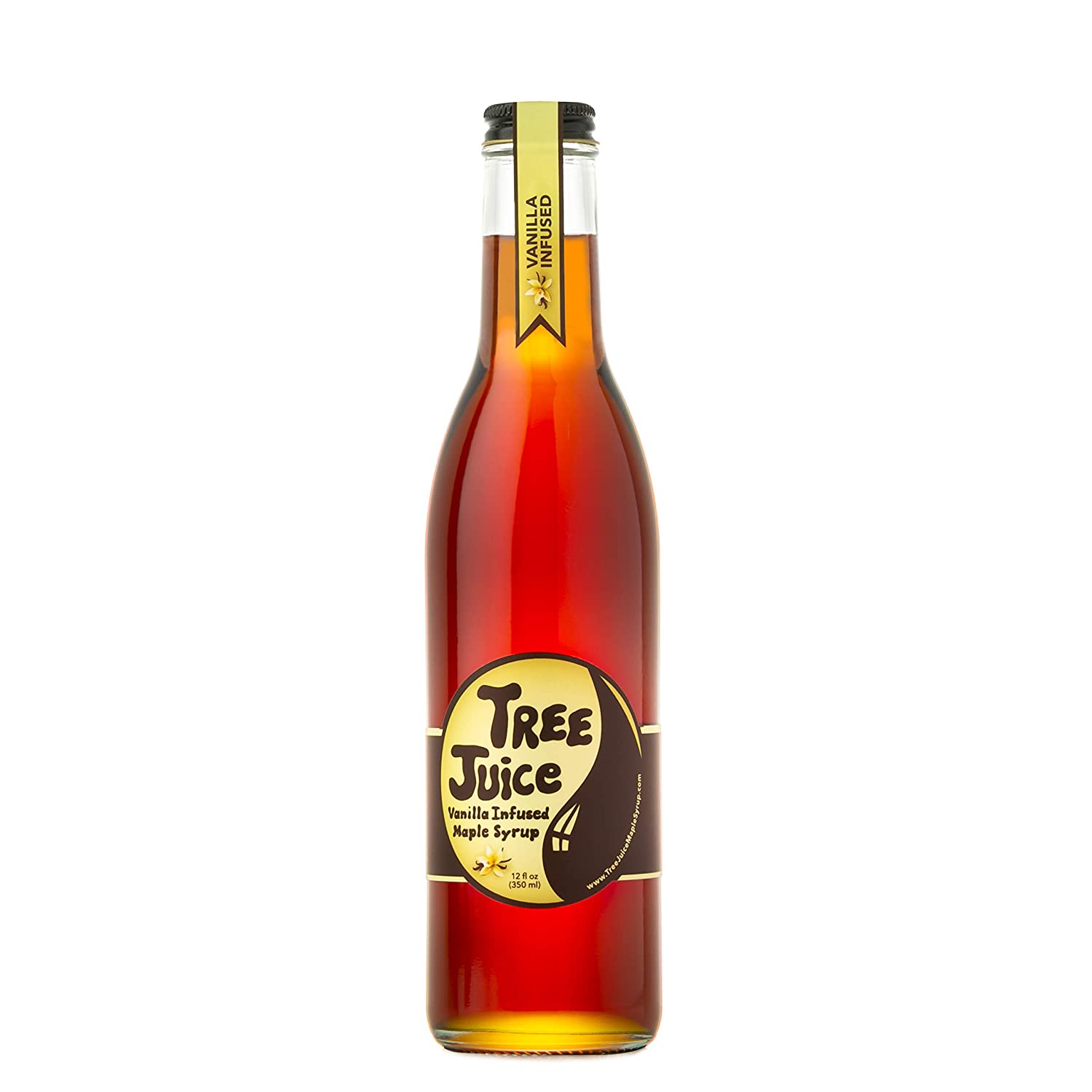 Tree Juice Vanilla Maple Syrup Infused With Whole Madagascar Vanilla Bean Pods