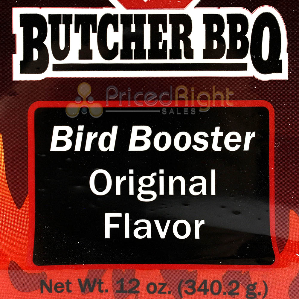 Butcher BBQ Bird Booster Original Flavor Injection Seasoning Gluten and MSG Free