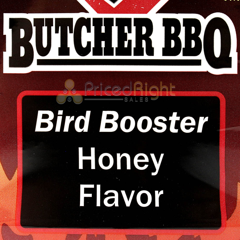 Butcher BBQ Bird Booster Honey Injection Seasoning 12 oz. Gluten and MSG Free