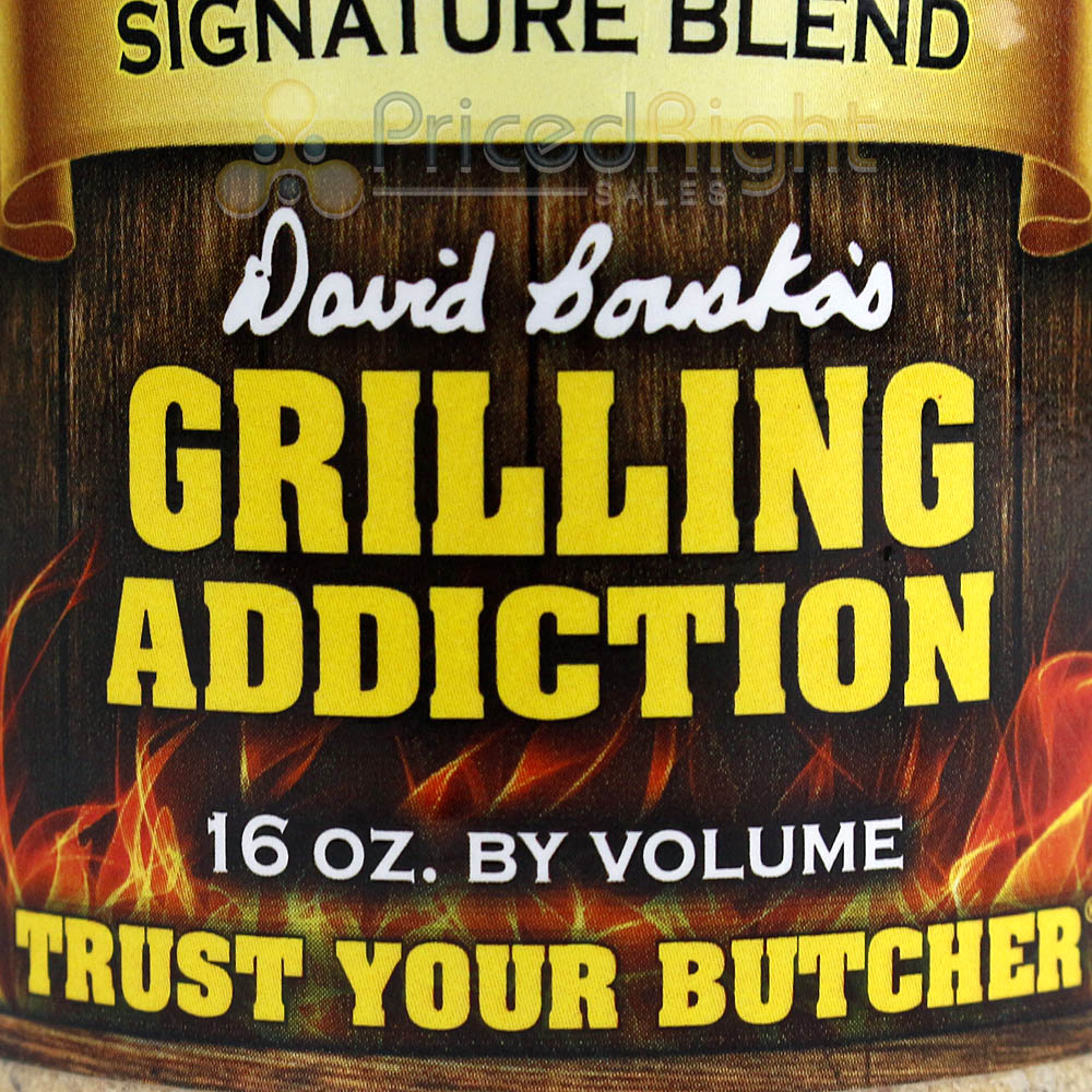 Butcher BBQ 16 Oz Premium Rub & Grilling Addiction Dry Rub Seasoning Gluten Free
