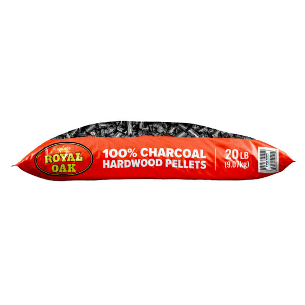 Royal Oak Charcoal Pellets 20 lb Bag Charcoal Hardwood Water Resistant