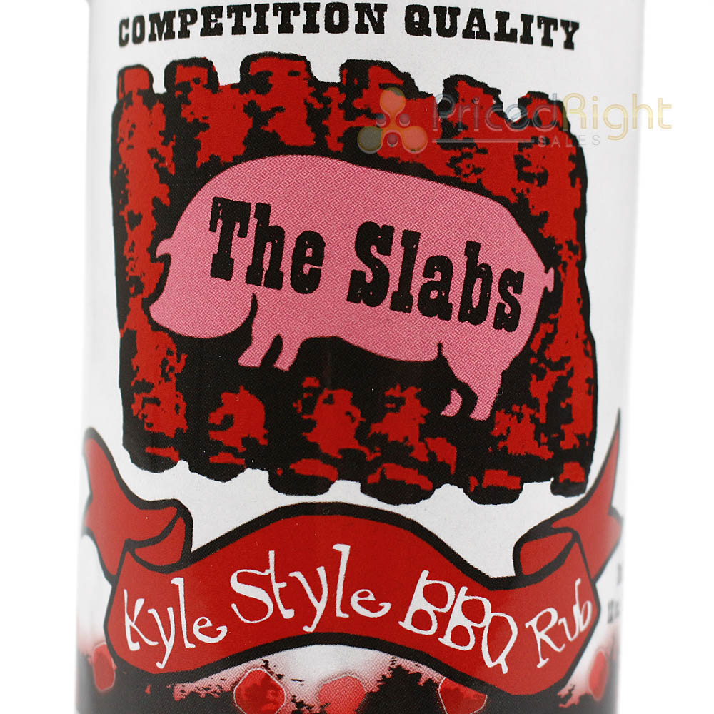 The Slabs BBQ Perk Up Your Pork Rib Rub Seasoning 12 oz. Bottle 80011-Slabs