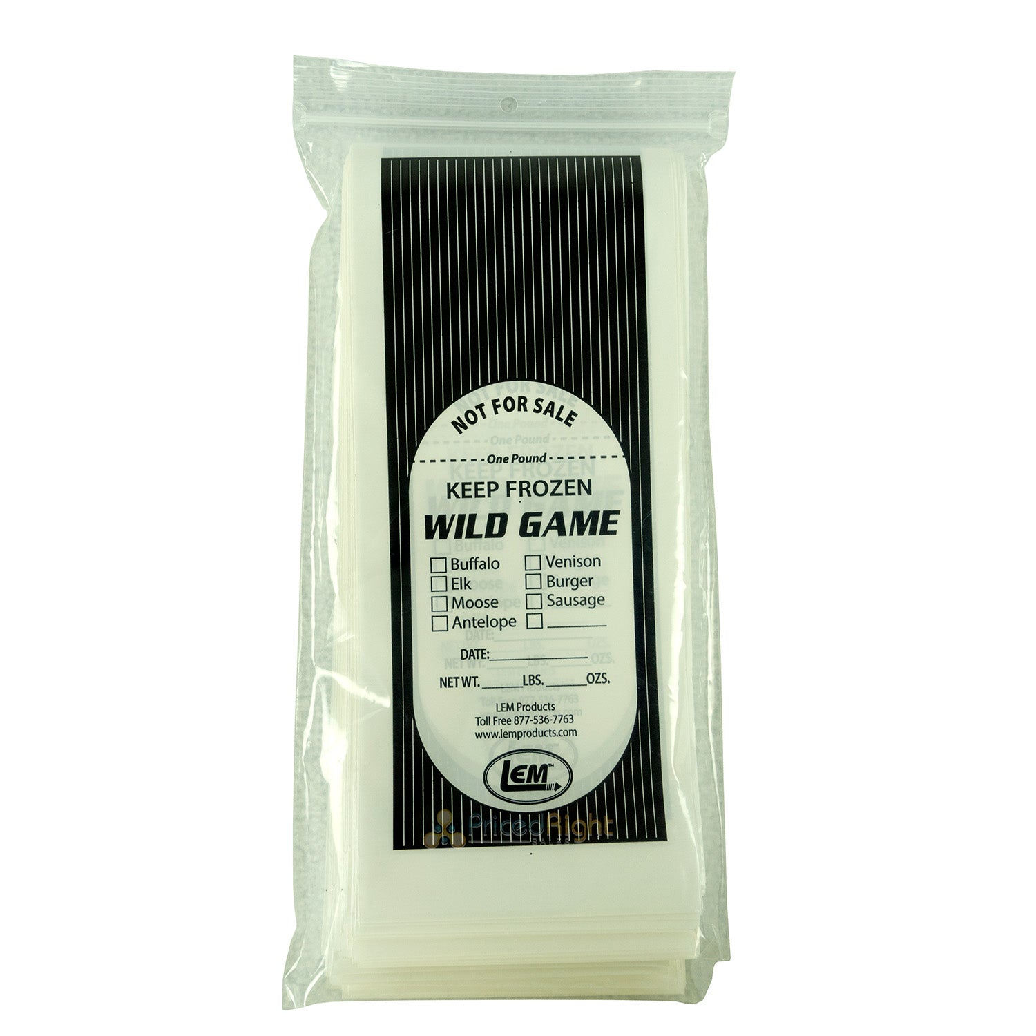 Wild Game Meat Bags, Meat Packaging