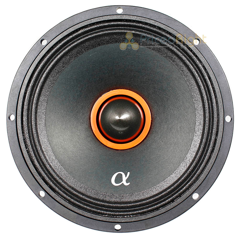 Alphasonik 6.5" Midrange Speakers 600 Watts Max Power 4 Ohm Car Audio ABM65 Pair