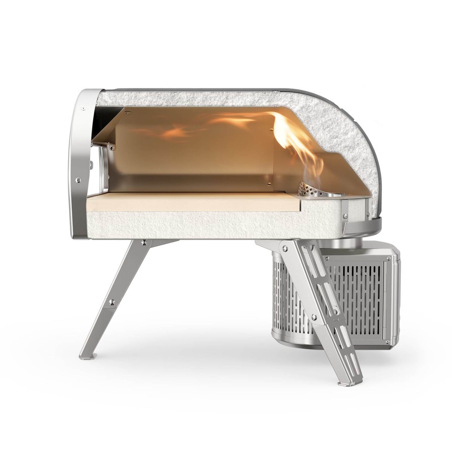 Gozney Roccbox WoodBurner 2.0 Stainless Steel Larger Faster And More Efficient