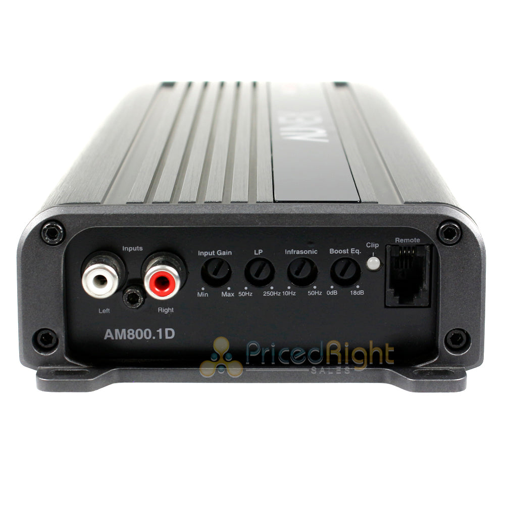800W Monoblock Amplifier Class D Amp Mini Full Range Mono Aunex AM800.1D