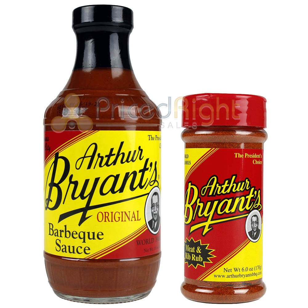 Arthur Bryant's Original Barbeque Sauce & Meat Rib Dry Rub Competition Rated