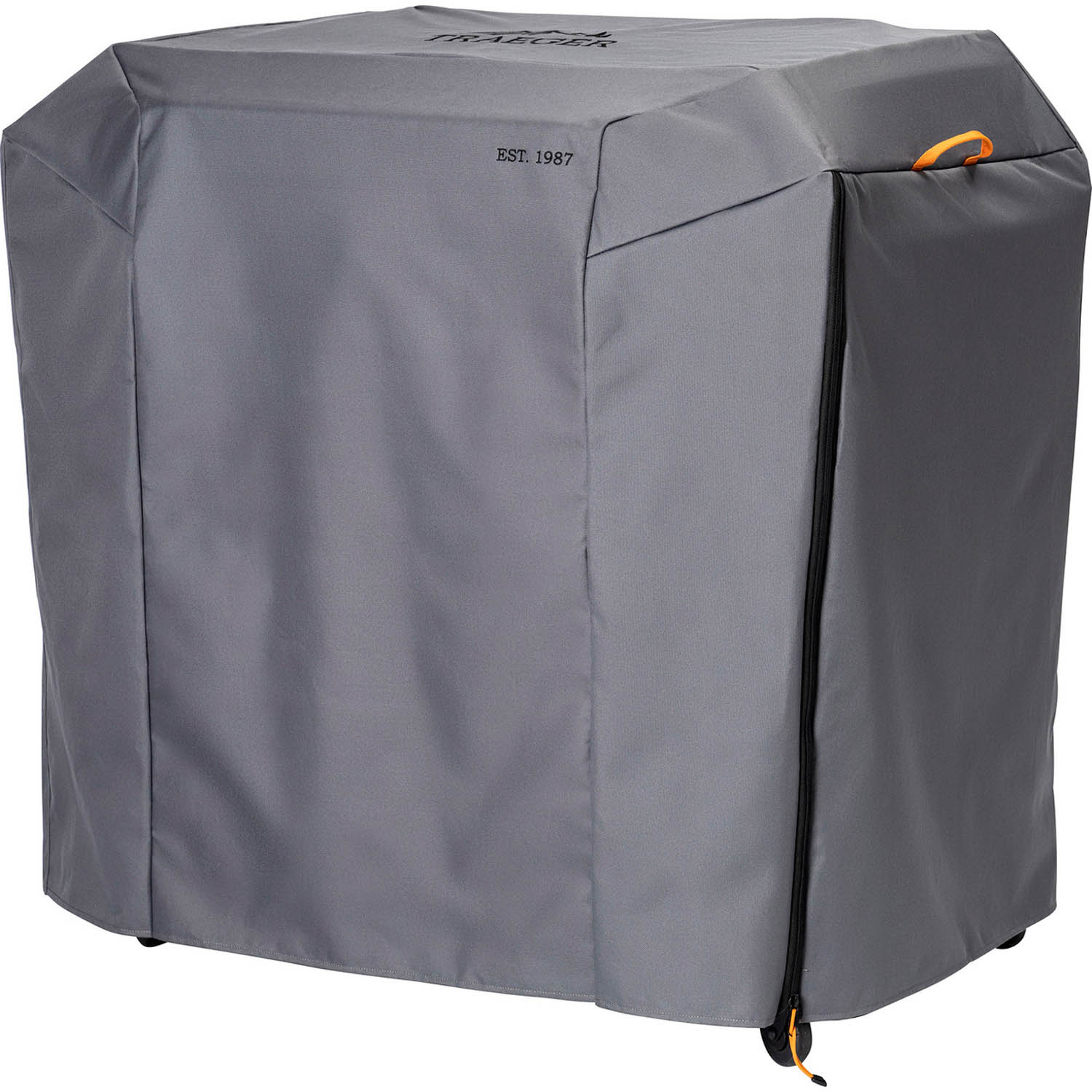 Traeger Flatrock Flat Top Protective All Weather Grill Cover Heavy Duty Gray