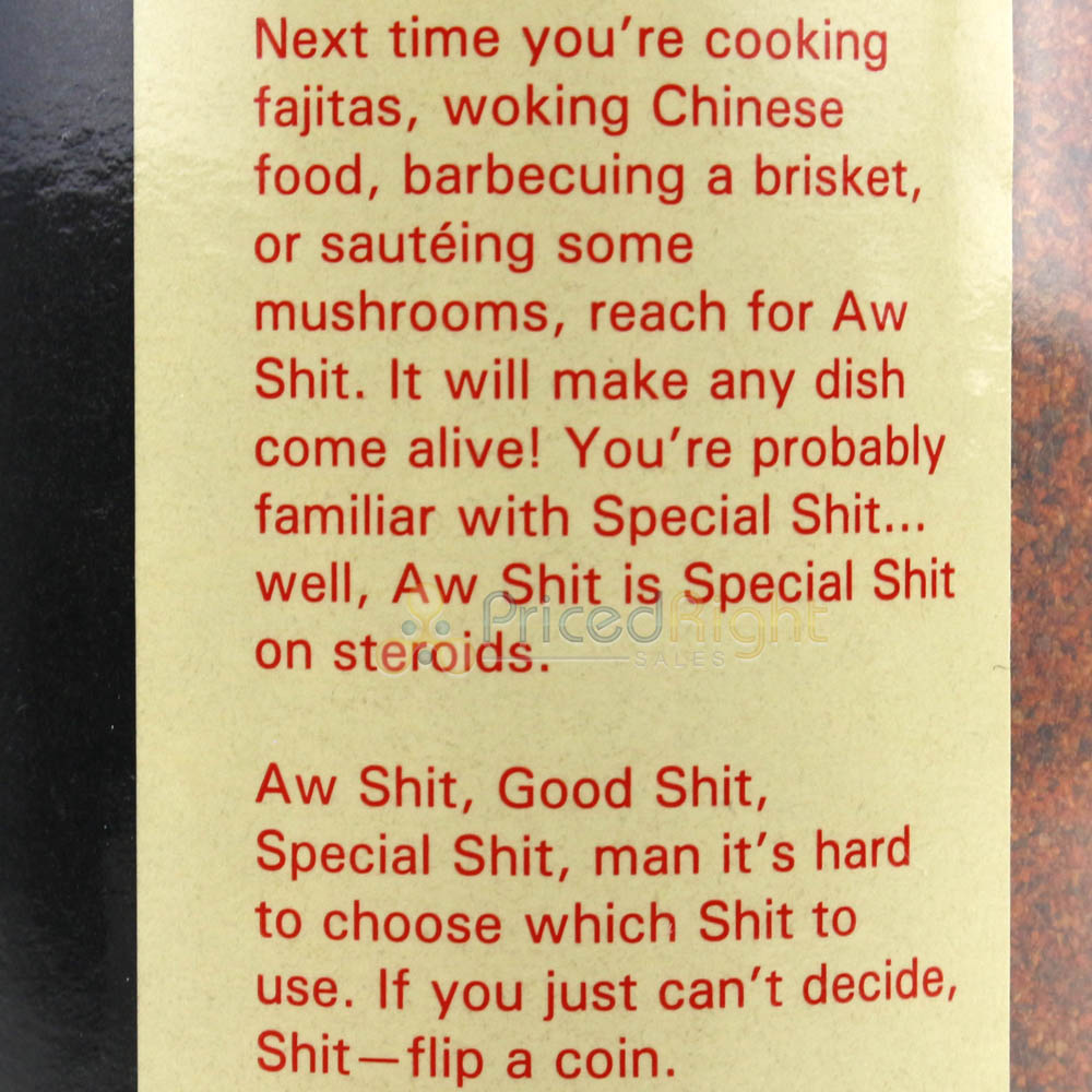 Aw Shit Hot n' Spicy Seasoning from Big Cock Ranch