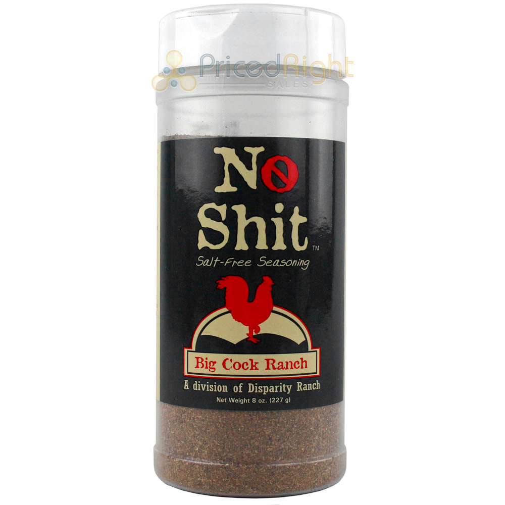 Big Cock Ranch 8 Oz No Shit Salt Free Seasoning All Purpose Gluten & M –  Pricedrightsales